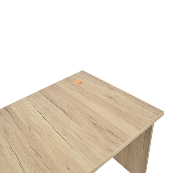 Γραφείο εργασίας Anze pakoworld φυσικό μελαμίνης 150x75x75εκ - Image 4