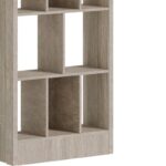 Βιβλιοθήκη Dividre pakoworld sonoma oak μελαμίνης 80x30x181εκ - Image 4