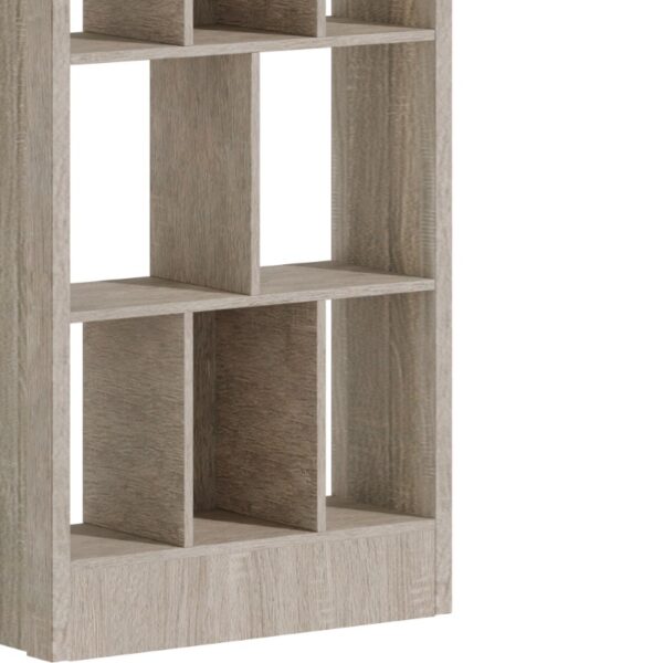 Βιβλιοθήκη Dividre pakoworld sonoma oak μελαμίνης 80x30x181εκ - Image 4