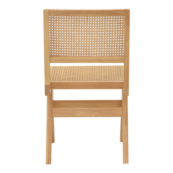 Καρέκλα Winslow pakoworld φυσικό rubberwood 45x56x82εκ - Image 5
