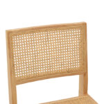 Καρέκλα Winslow pakoworld φυσικό rubberwood 45x56x82εκ - Image 6