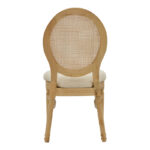 Καρέκλα Canco pakoworld φυσικό rubberwood-φυσικό rattan 50x53x98εκ - Image 5