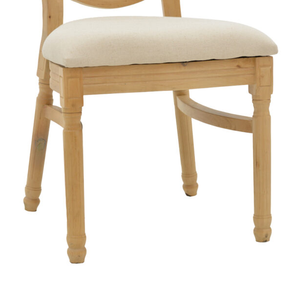 Καρέκλα Canco pakoworld φυσικό rubberwood-φυσικό rattan 50x53x98εκ - Image 8