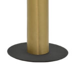 Φωτιστικό δαπέδου Cableler Inart Ε27 μαύρο μέταλλο Φ46x114εκ - Image 3