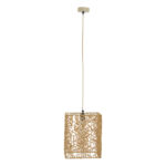 Φωτιστικό οροφής Dorotan Inart E27 φυσικό 30x27x110εκ - Image 2