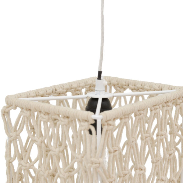 Φωτιστικό οροφής Maton Inart E27 φυσικό 30x22x110εκ - Image 3