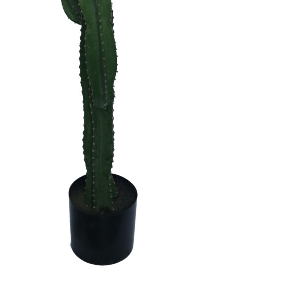 Διακοσμητικό φυτό Cactus I σε γλάστρα Inart πράσινο pp Υ155εκ - Image 3