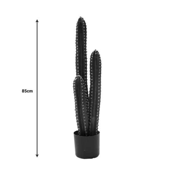Διακοσμητικό φυτό Cactus III σε γλάστρα Inart πράσινο pp Υ85εκ - Image 4