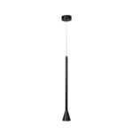 InLight Κρεμαστό φωτιστικό LED 7W 3000K σε μαύρη απόχρωση D:60cm (4051-BL)