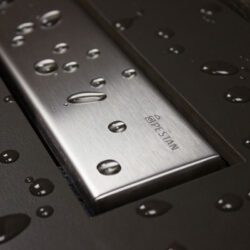 Σιφόνι δαπέδου από ανοξείδωτο ατσάλι Confluo FRAMELESS PESTAN 75cm