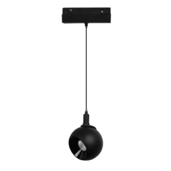 ΜΑΥΡΟ ΜΑΤ ΜΑΓΝΗΤΙΚΟ ΚΡΕΜΑΣΤΟ ΦΩΤΙΣΤΙΚΟ 48V DC 12W 4000K 1050LM 36° OSRAM RA90 Φ100*134MM