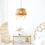^ΚΡΕΜΑΣΤΟ Φ/Σ 1xE27 ANDROS GRASS RATTAN Φ40Χ120CM - Image 2