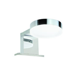 ^Φ/Σ ΕΠΙΠΛΟΥ LED 5W 3000K 330LM  LUSTRO ΧΡΩΜΙΟ ΜΕΤ/ΚΟ IP44 8X14
