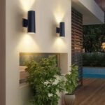 it-Lighting Winnipeg 2xΕ27 Outdoor Up-Down Wall Lamp Anthracite D:15.3cmx26cm (80203444) - Image 3