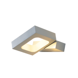 ΕΠΙΤΟΙΧΟ Φ/Σ LED 6W 3000K ΑΛΟΥΜΙΝΙΟ ΓΚΡΙ 14
