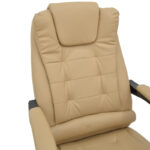 Καρέκλα γραφείου διευθυντή Toronsi pakoworld μπεζ pu 60x68x128εκ - Image 6