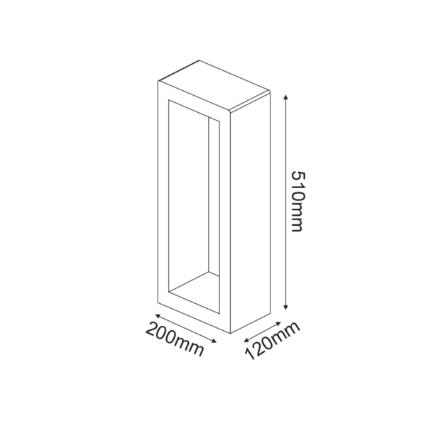 ^ΦΩΤΙΣΤΙΚΟ ΚΗΠΟΥ LED 5W 150LM 230V AC 3000K RA80 IP65 30.000HRS ΛΕΥΚΟ ΤΣΙΜΕΝΤΟ - Image 3