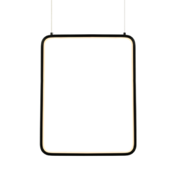 ^ΚΡΕΜΑΣΤΟ Φ/Σ LED 19W 3000K 1820LM ΜΑΥΡΟ ΜΕΤΑΛΛΙΚΟ 36X14XH1520CM SYMETRIA