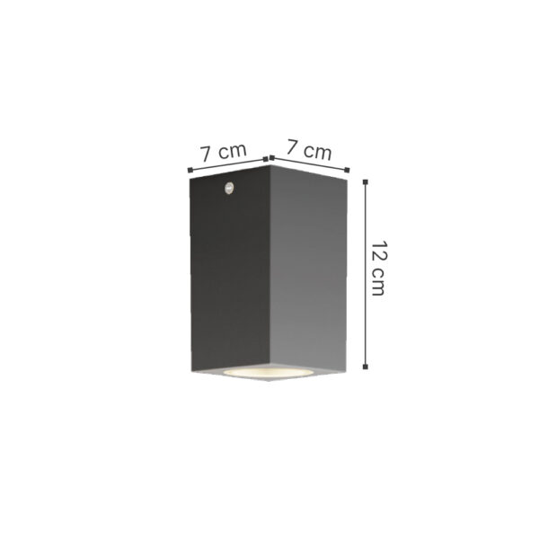 it-Lighting Cowart  GU10 Outdoor Ceiling Down Light White (80300624) - Image 2
