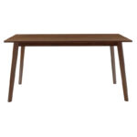 Τραπέζι Benson pakoworld MDF σε καρυδί απόχρωση 150x90x75εκ - Image 2