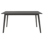 Τραπέζι Benson pakoworld MDF σε rustic grey απόχρωση 150x90x75εκ - Image 2