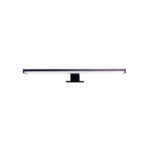 InLight Επιτοίχιο φωτιστικό LED 12W 4000K από πλαστικό σε μαύρη απόχρωση D:60cm (1047-Α)