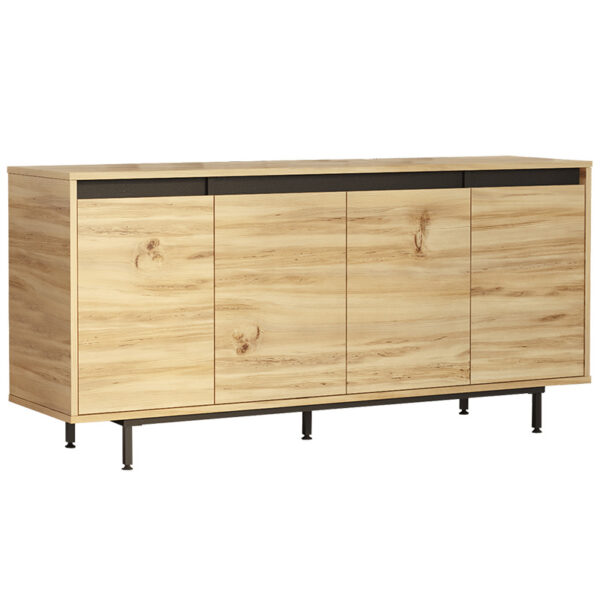Μπουφές Jethro pakoworld sonoma-wenge 160x44.5x75.5εκ - Image 3