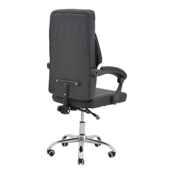 Καρέκλα γραφείου διευθυντή Glorin pakoworld μαύρο pu 60x68x128εκ - Image 2