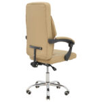 Καρέκλα γραφείου διευθυντή Glorin pakoworld μπεζ pu 60x68x128εκ - Image 5