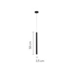 InLight Κρεμαστό φωτιστικό LED 5W 3000K σε χρυσή απόχρωση D:50cm (4019-GL) - Image 2