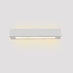 Inlight Επιτοίχιο φωτιστικό λευκό από γύψο 2xE14 D:45cm (43049-A-White)