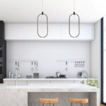 InLight Κρεμαστό φωτιστικό LED 14W 3000K σε μαύρη απόχρωση D:17cm (6058-BL) - Image 2