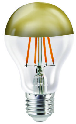 JUST LED JUSTLed-LED Filament Ε27 A60 8W 3000K Θερμό Golden (B276008201)