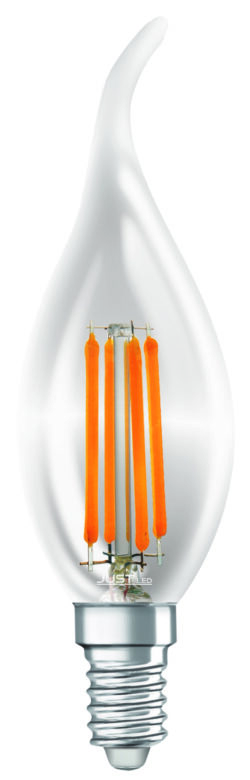 JUST LED JUSTLed-LED Filament Ε14 C35L 6W 4000K Φυσικό (B143506302)