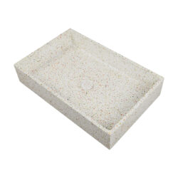 Νιπτήρας επικαθήμενος με βαλβίδα DION Fruitcake CS-0069 KARAG 60x39x12cm