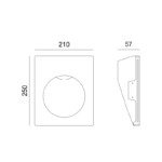 ^LED ΓΥΨΙΝΟ TRIMLESS Φ/Σ SKYE ΕΜΜΕΣΟΥ ΦΩΤΙΣΜΟΥ CREE 1.5W 3000K 150LM 230V AC RA80 - Image 3