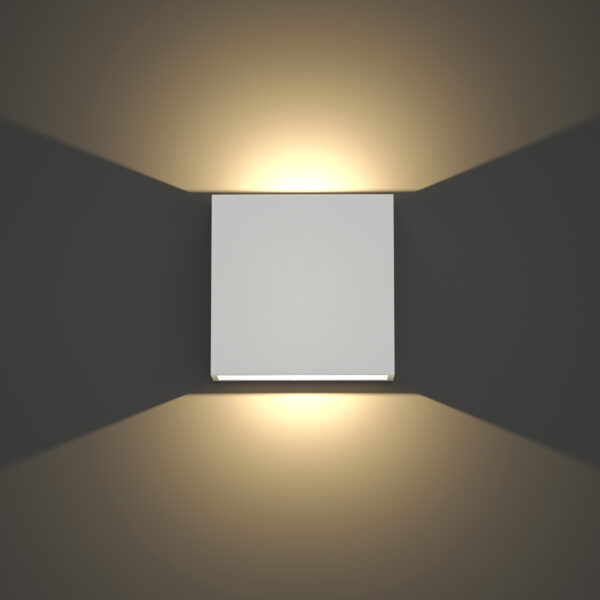 it-Lighting Yellowstone LED 4W Outdoor Up-Down Adjustable Wall Lamp Grey D:12cmx12cm (80200931) - Image 4