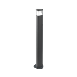 ^LED SMD POST LUMINAIRE 7W 410LM 340° 230V AC 3.000K DARK GREY CRI80 IP54 30.000HRS
