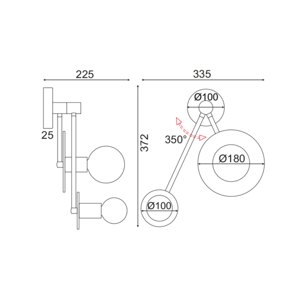 ^ΕΠΙΤΟΙΧΟ Φ/Σ 2ΧΕ27 ΛΕΥΚΟ ΜΑΡΜΑΡΟ 18Χ74X23CM CLOCK - Image 2