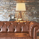 ^ΕΠΙΤΡΑΠΕΖΙΟ Φ/Σ 1ΧΕ27 ΞΥΛΟ+ΜΠΕΖ ΑΜΠΑΖΟΥΡ+ΜΑΥΡΟ ΜΕΤΑΛΛΟ Φ30XH65CM MOUSSE - Image 2