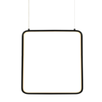 ^ΚΡΕΜΑΣΤΟ Φ/Σ LED 14W 3000K 1330LM ΜΑΥΡΟ ΜΕΤΑΛΛΙΚΟ 30X14XH136CM SYMETRIA