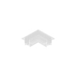 Inlight Γωνία 90° για ultra thin χωνευτή ράγα σε λευκή απόχρωση για σύνδεση απο ταβάνι σε τοίχο (TC032-White)