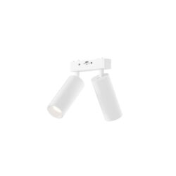 Inlight Φωτιστικό LED 2*9W 3CCT για Ultra-Thin μαγνητική ράγα σε λευκή απόχρωση D:4