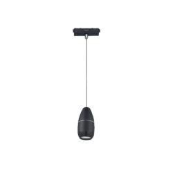 Inlight Κρεμαστό Φωτιστικό LED 5W 3CCT για Ultra-Thin μαγνητική ράγα σε μαύρη απόχρωση D:9Χ12cm (TMU0220-Black)