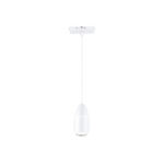 Inlight Κρεμαστό Φωτιστικό LED 5W 3CCT για Ultra-Thin μαγνητική ράγα σε λευκή απόχρωση D:9Χ12cm (TMU0220-White)
