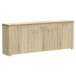 Μπουφές Kinley pakoworld sonoma 210x40x82εκ