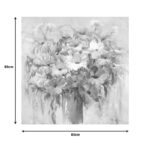 Πίνακας σε καμβά Spino II Inart 80x3x80εκ - Image 2