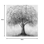 Πίνακας σε καμβά Nator I Inart 80x3x80εκ - Image 2