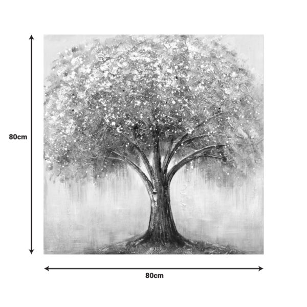 Πίνακας σε καμβά Nator I Inart 80x3x80εκ - Image 2
