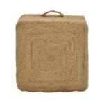 Σκαμπό Tresa Inart φυσικό 100% γιούτα 50x50x35εκ - Image 2